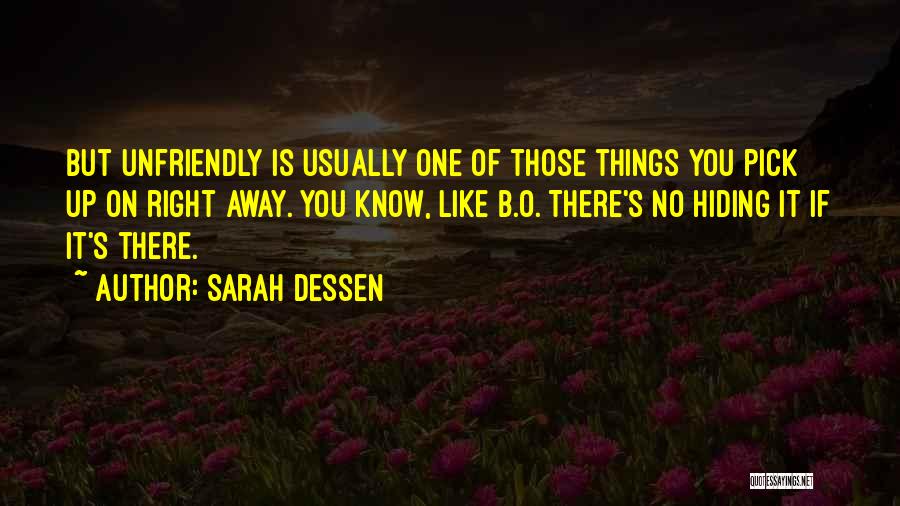 Lock And Key Dessen Quotes By Sarah Dessen