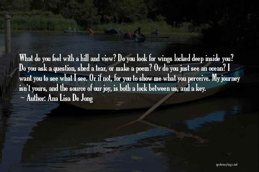 Lock And Key Quotes By Ana Lisa De Jong