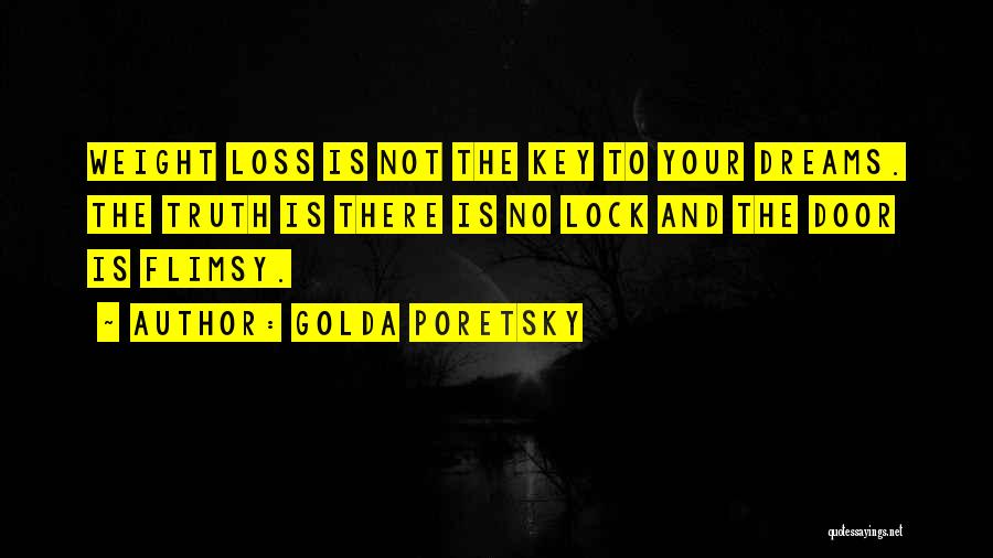 Lock And Key Quotes By Golda Poretsky