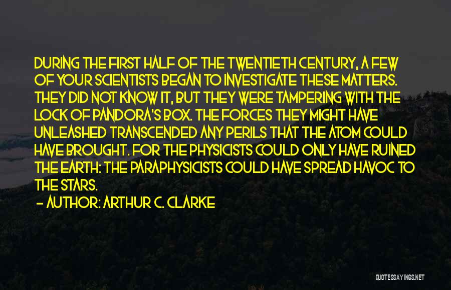 Lock Box Quotes By Arthur C. Clarke