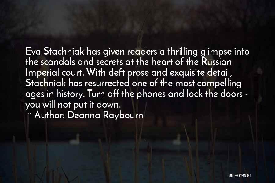 Lock Heart Quotes By Deanna Raybourn