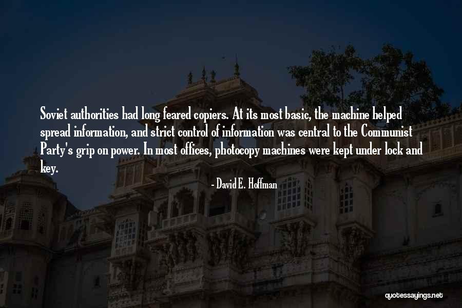Lock In Quotes By David E. Hoffman Lock In Quotes By David E. Hoffman