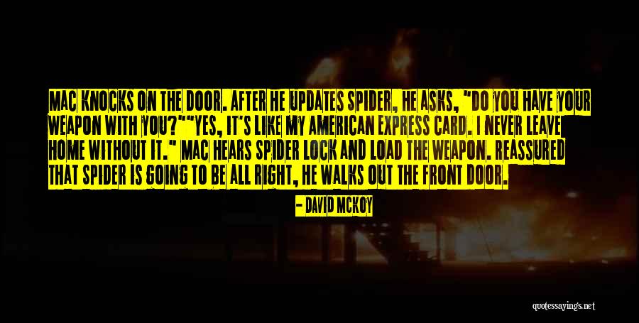 Lock Out Quotes By David McKoy