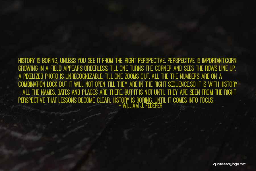 Lock Out Quotes By William J. Federer