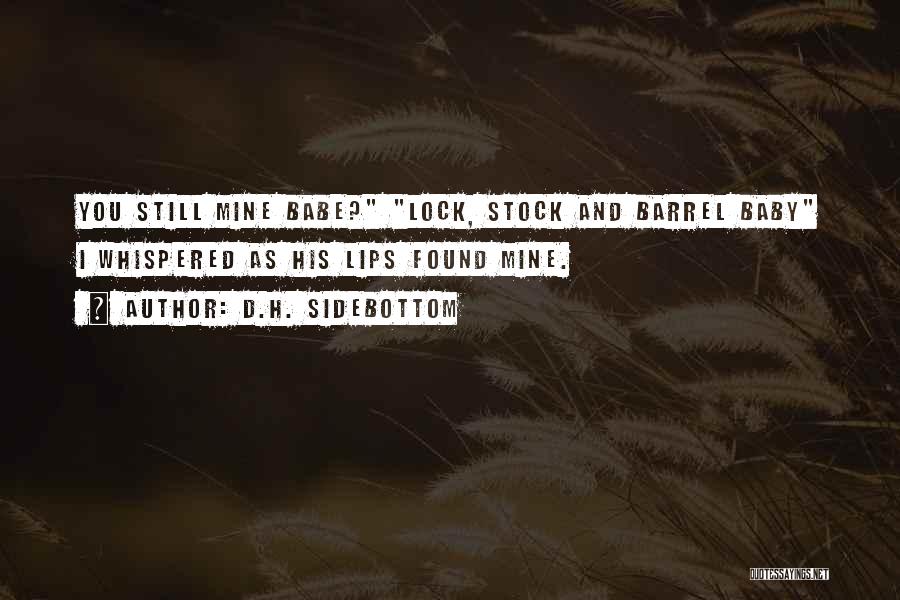 Lock Stock Barrel Quotes By D.H. Sidebottom