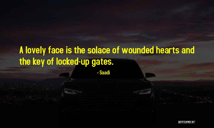 Locked Hearts Quotes By Saadi Locked Hearts Quotes By Saadi