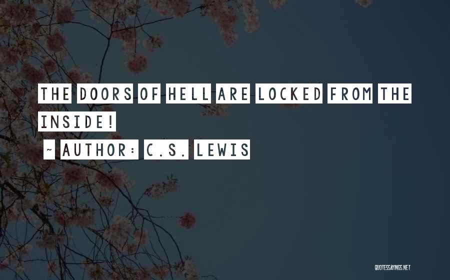 Locked Quotes By C.S. Lewis