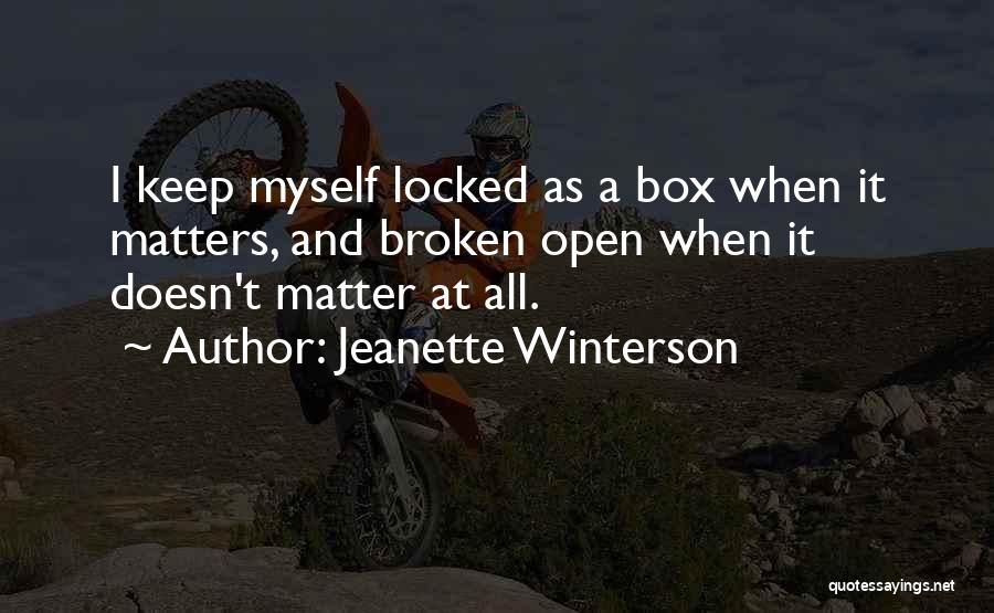 Locked Quotes By Jeanette Winterson