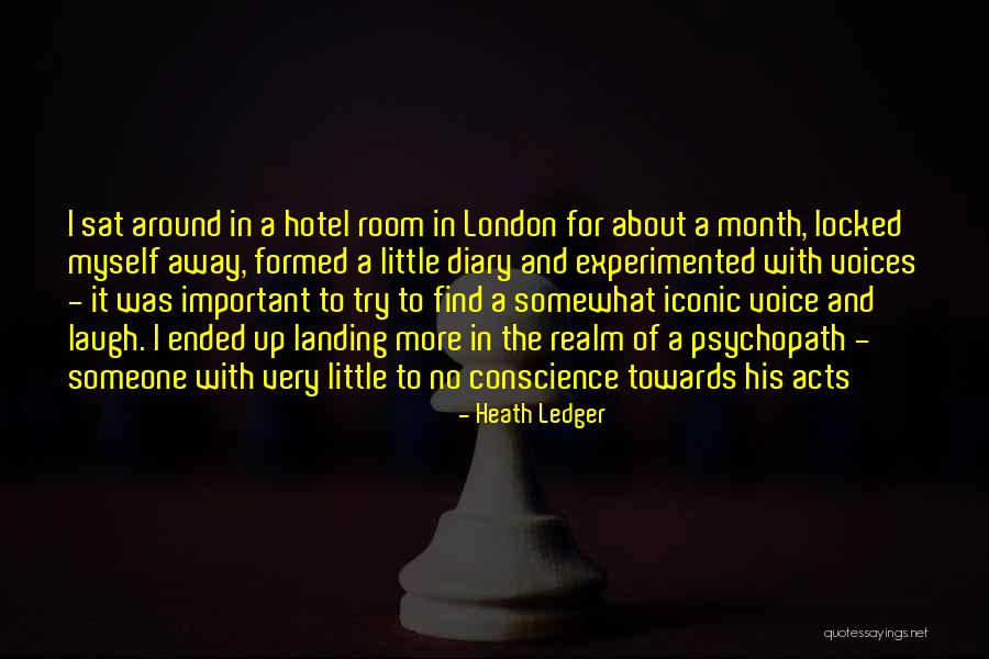 Locked Room Quotes By Heath Ledger Locked Room Quotes By Heath Ledger