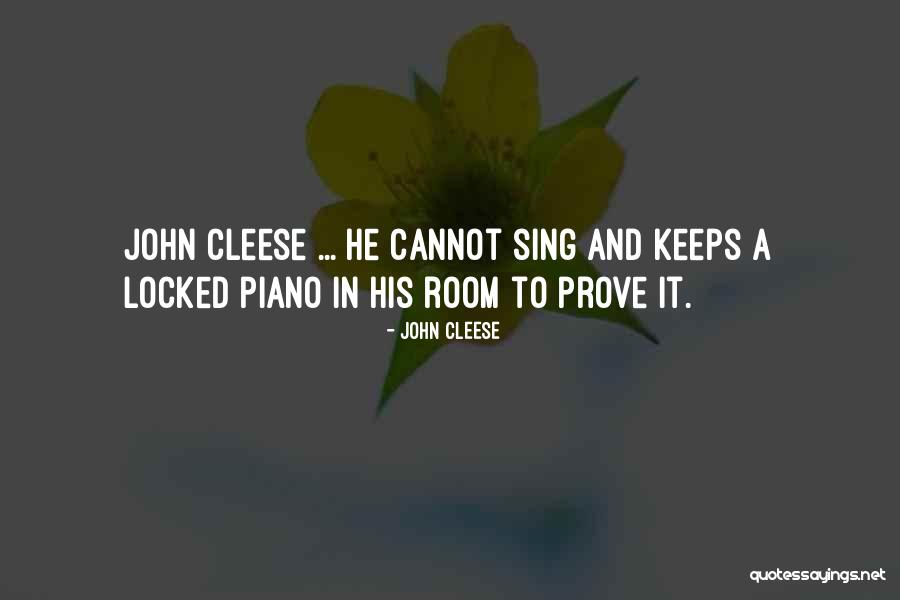 Locked Room Quotes By John Cleese Locked Room Quotes By John Cleese