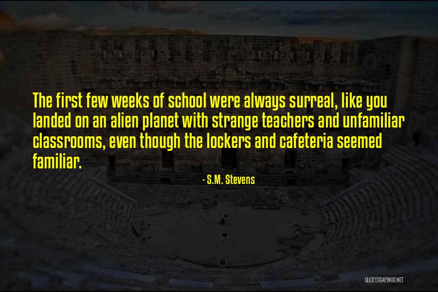 Lockers Quotes By S.M. Stevens