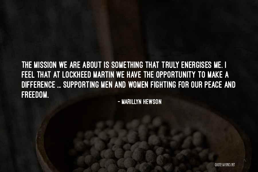 Lockheed Martin Quotes By Marillyn Hewson Lockheed Martin Quotes By Marillyn Hewson