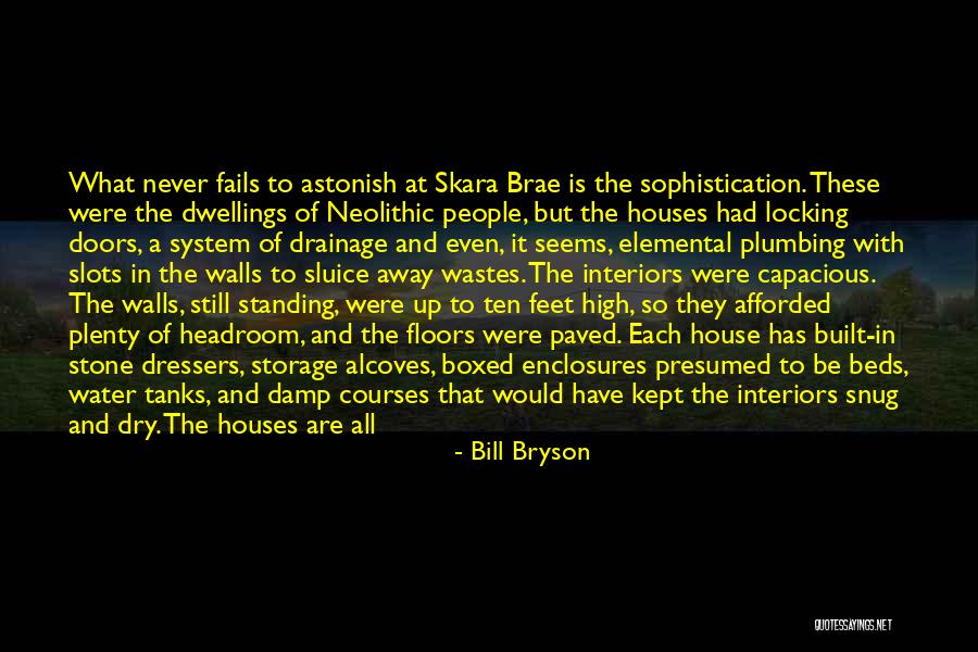 Locking Doors Quotes By Bill Bryson