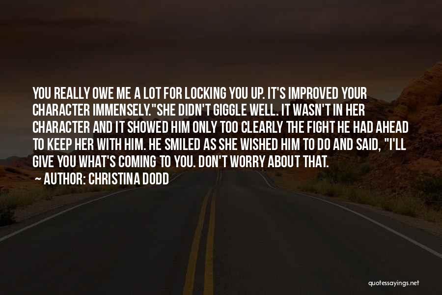 Locking Quotes By Christina Dodd