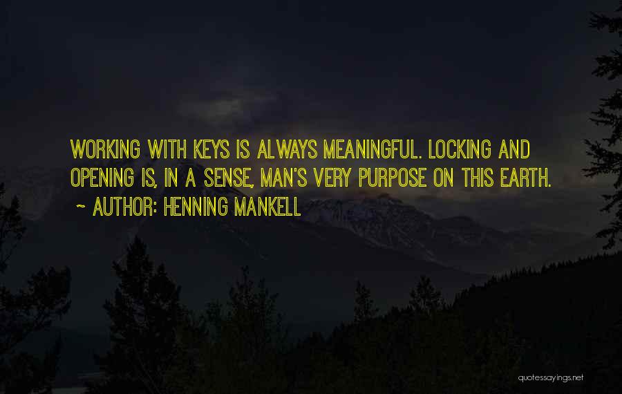 Locking Quotes By Henning Mankell