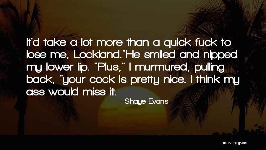 Lockland Quotes By Shaye Evans Lockland Quotes By Shaye Evans