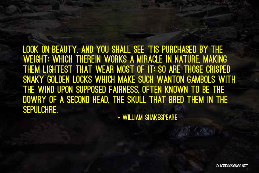 Locks Of Hair Quotes By William Shakespeare