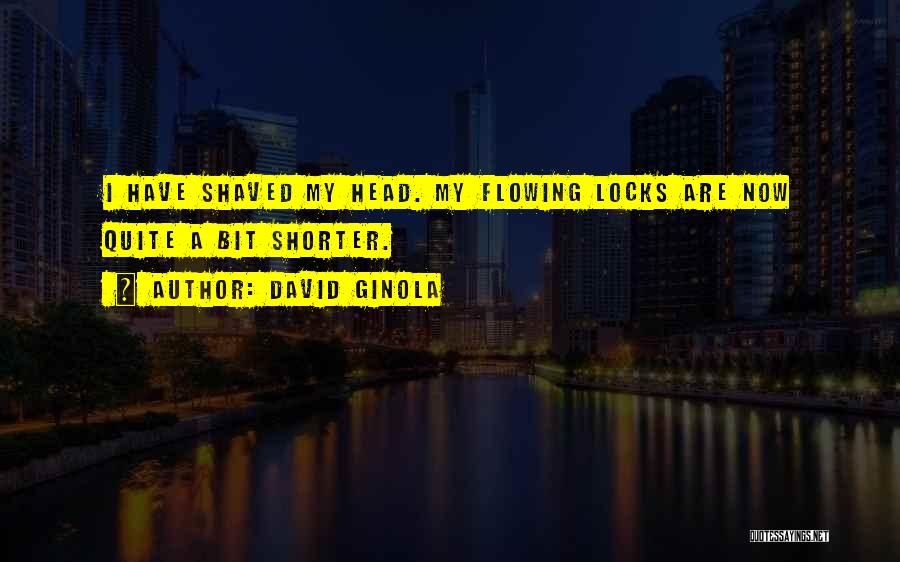 Locks Quotes By David Ginola