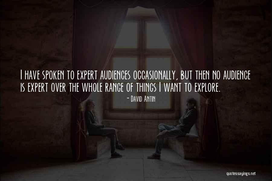 Locomoteur Quotes By David Antin Locomoteur Quotes By David Antin