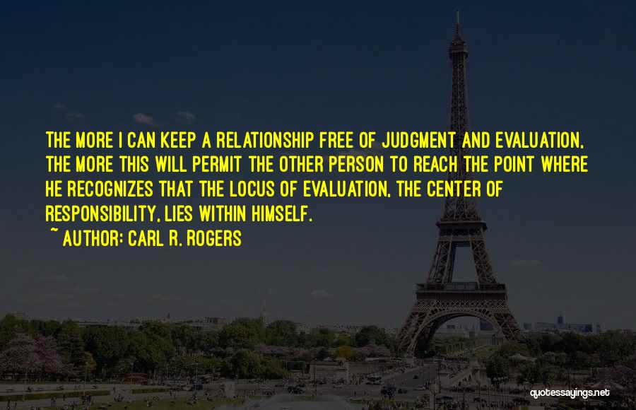 Locus Quotes By Carl R. Rogers