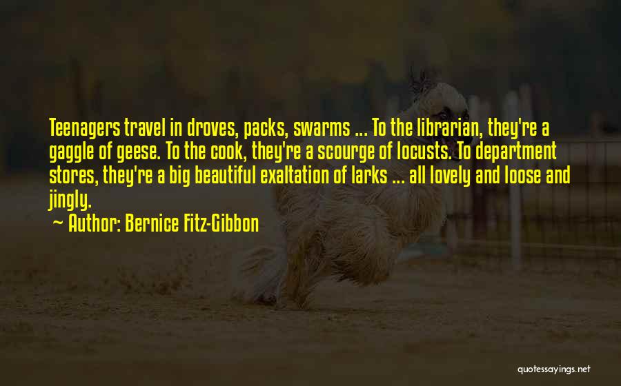 Locusts Quotes By Bernice Fitz-Gibbon
