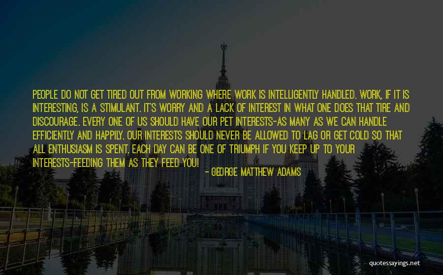 Lodermeiers Quotes By George Matthew Adams Lodermeiers Quotes By George Matthew Adams