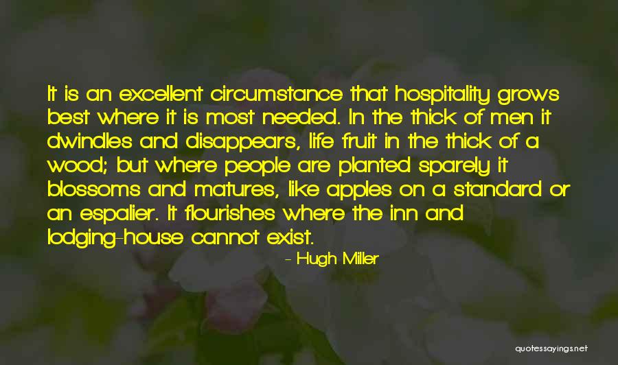 Lodging House Quotes By Hugh Miller