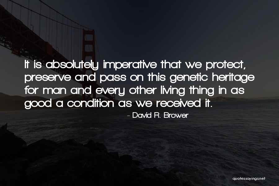 Lodrs Quotes By David R. Brower Lodrs Quotes By David R. Brower