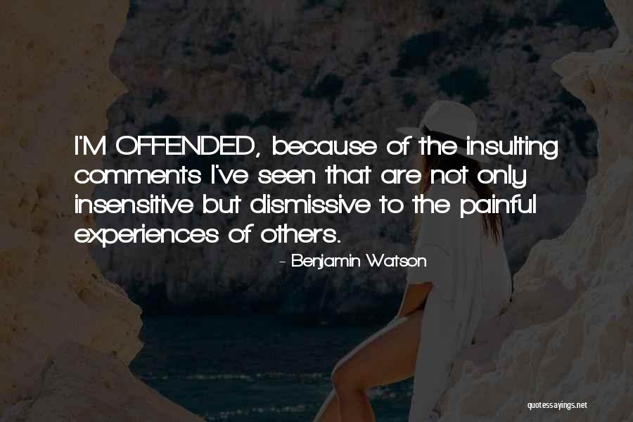 Loeil Du Loup Quotes By Benjamin Watson Loeil Du Loup Quotes By Benjamin Watson