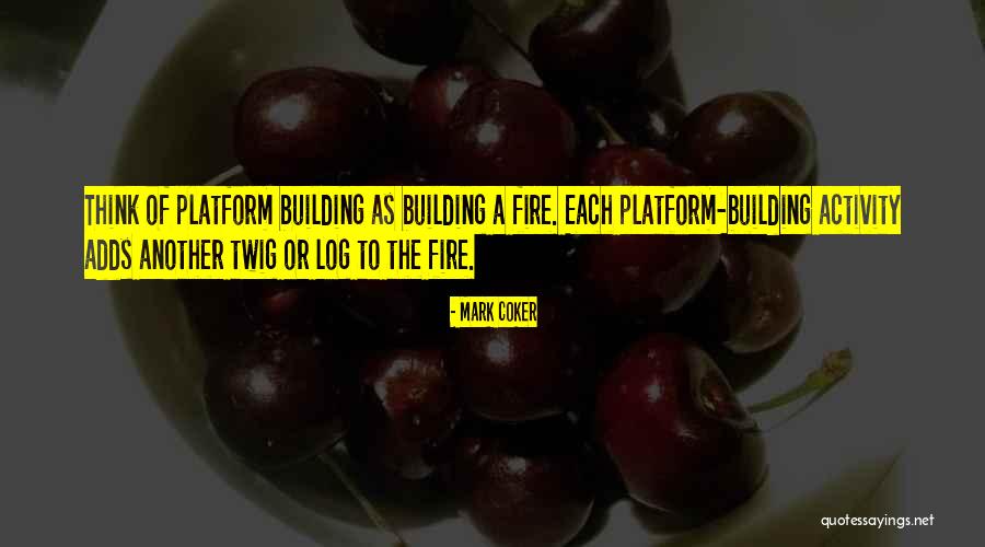 Log Quotes By Mark Coker Log Quotes By Mark Coker