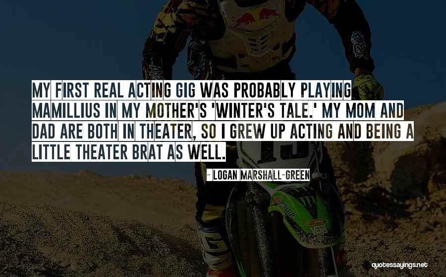 Logan Marshall-Green Quotes 1627436