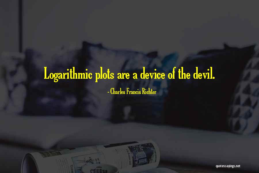 Logarithmic Quotes By Charles Francis Richter Logarithmic Quotes By Charles Francis Richter