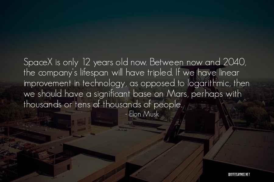 Logarithmic Quotes By Elon Musk Logarithmic Quotes By Elon Musk