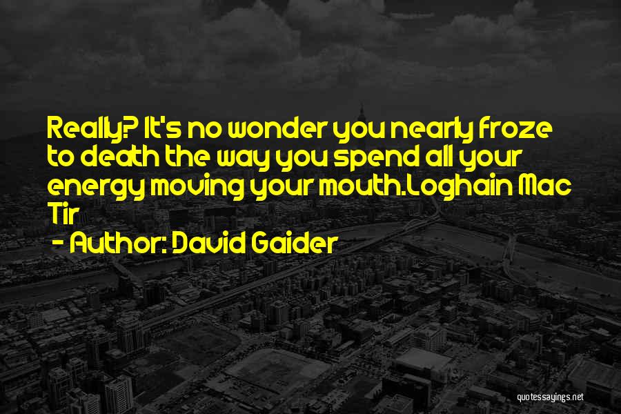 Loghain Mac Tir Quotes By David Gaider