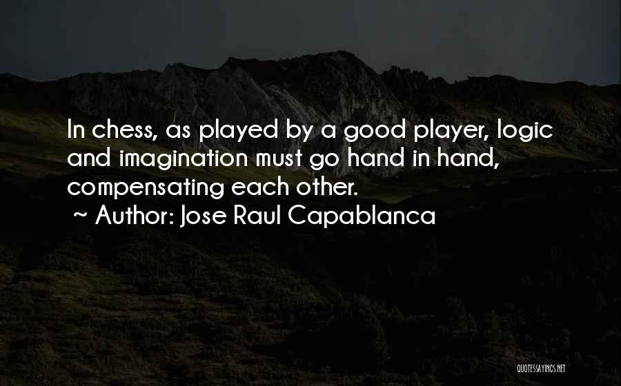 Logic And Imagination Quotes By Jose Raul Capablanca