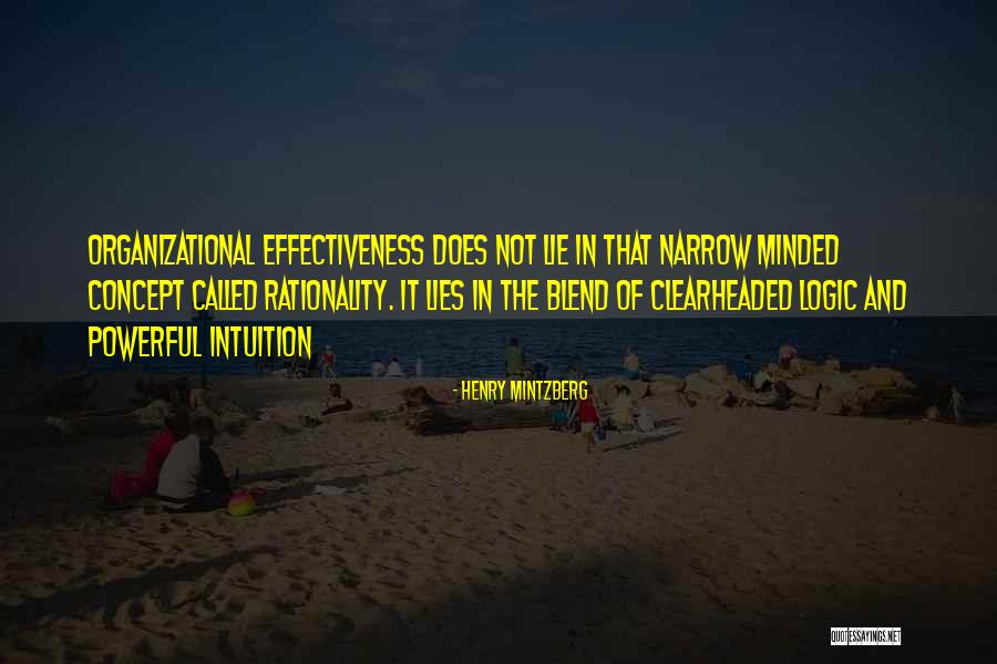 Logic And Intuition Quotes By Henry Mintzberg Logic And Intuition Quotes By Henry Mintzberg
