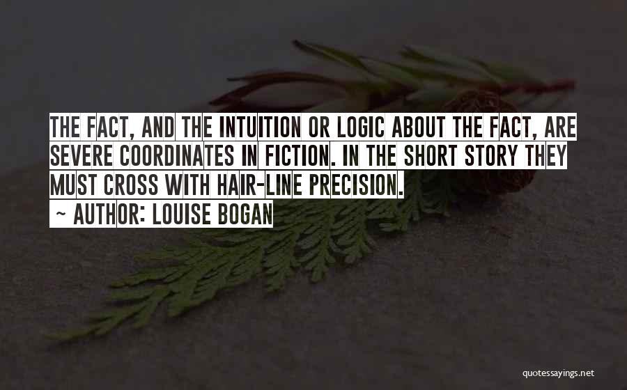 Logic And Intuition Quotes By Louise Bogan