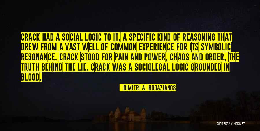 Logic And Order Quotes By Dimitri A. Bogazianos Logic And Order Quotes By Dimitri A. Bogazianos