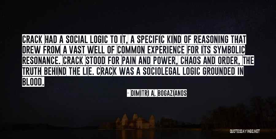 Logic And Reasoning Quotes By Dimitri A. Bogazianos