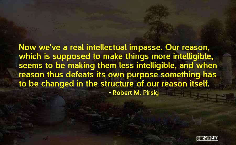 Logic And Reasoning Quotes By Robert M. Pirsig