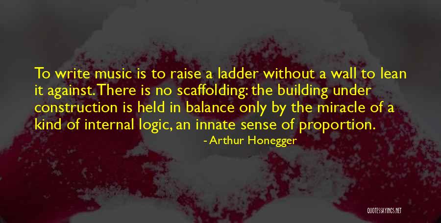 Logic Of Sense Quotes By Arthur Honegger Logic Of Sense Quotes By Arthur Honegger