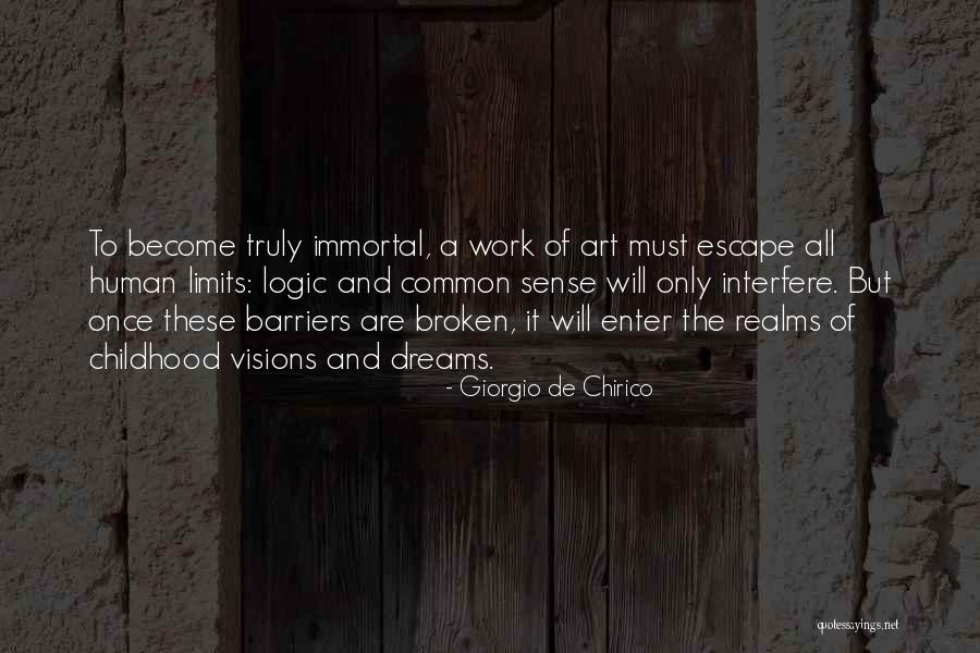 Logic Of Sense Quotes By Giorgio De Chirico Logic Of Sense Quotes By Giorgio De Chirico