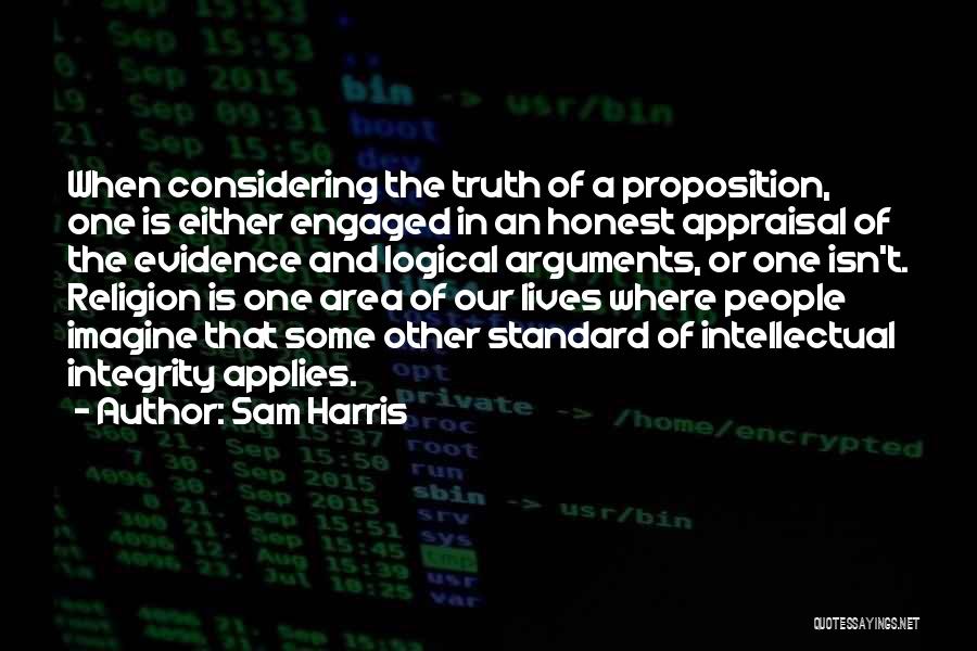 Logical Arguments Quotes By Sam Harris