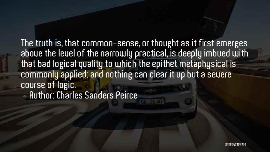 Logical Quotes By Charles Sanders Peirce