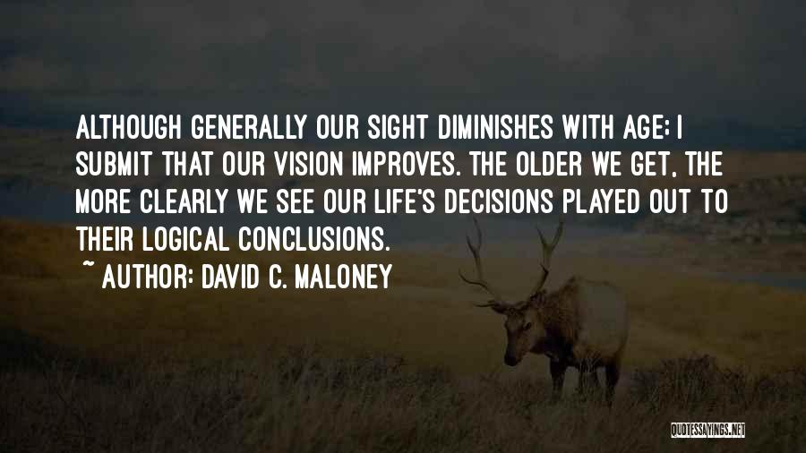 Logical Quotes By David C. Maloney