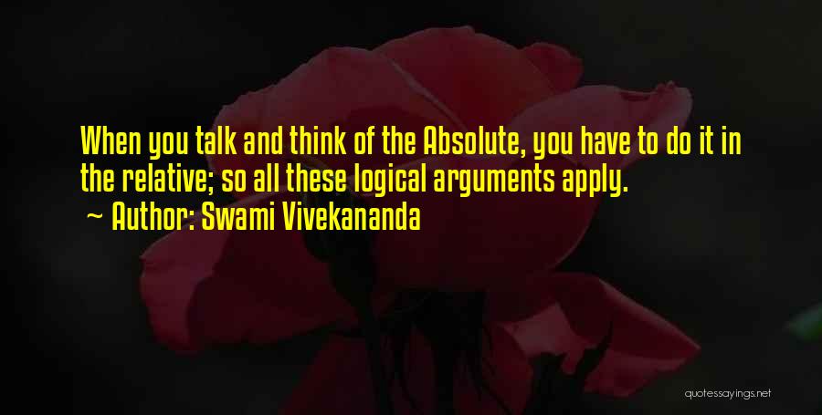 Logical Thinking Quotes By Swami Vivekananda