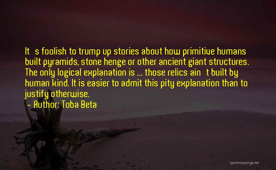 Logical Thinking Quotes By Toba Beta