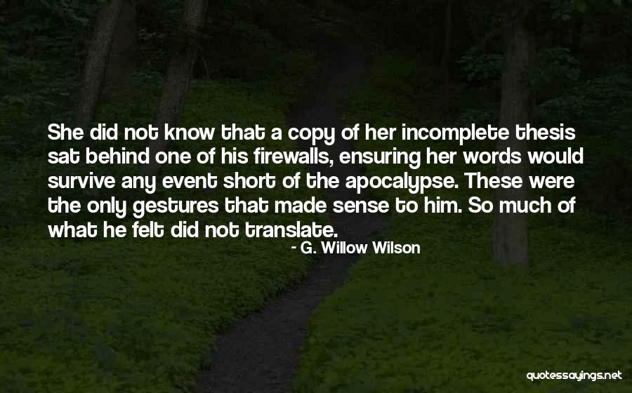 Logicki Pozitivizam Quotes By G. Willow Wilson Logicki Pozitivizam Quotes By G. Willow Wilson