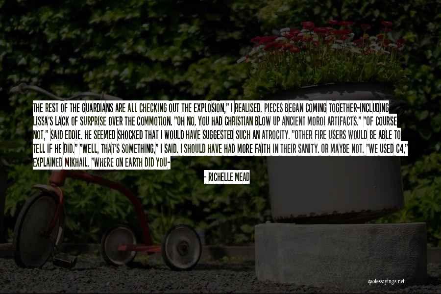 Logistical Solutions Quotes By Richelle Mead Logistical Solutions Quotes By Richelle Mead