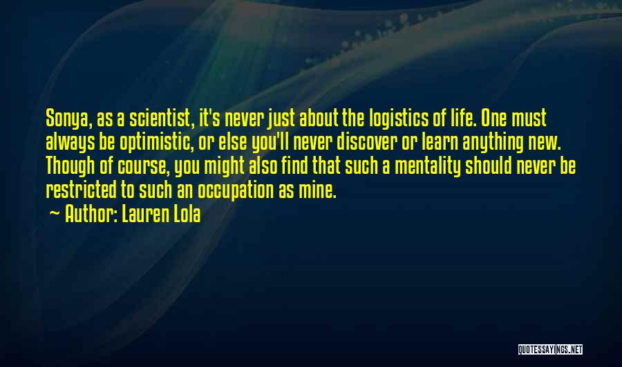 Logistics Quotes By Lauren Lola